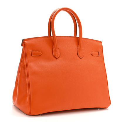Hermes Epsom Birkin 35 Feu 3 of 11