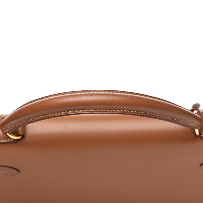 Hermes Courchevel Kelly Sellier 32 Gold 23 of 32