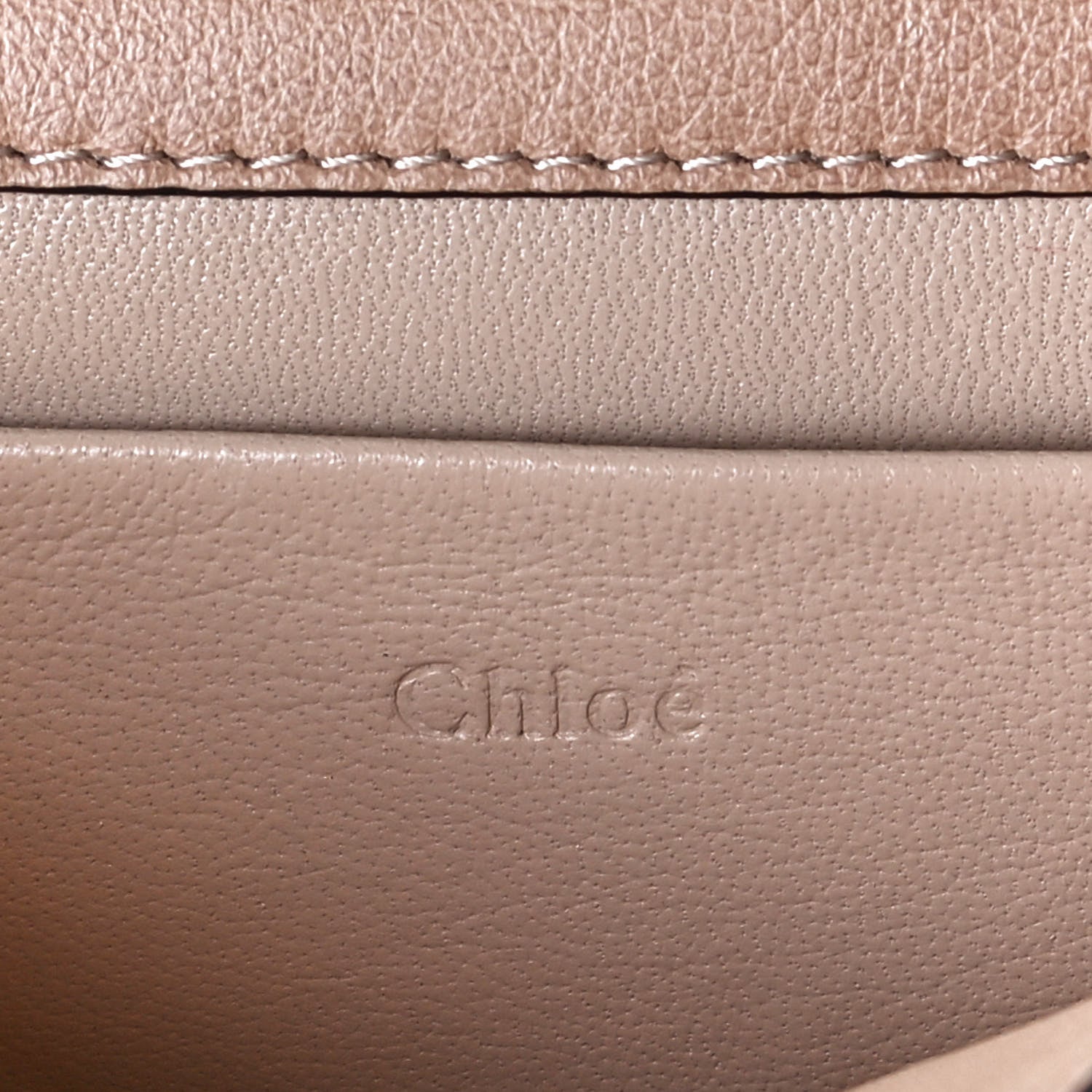 Chloe Calfskin Small Nile Bracelet Minaudiere Bag Biscotti Beige 6 of 12