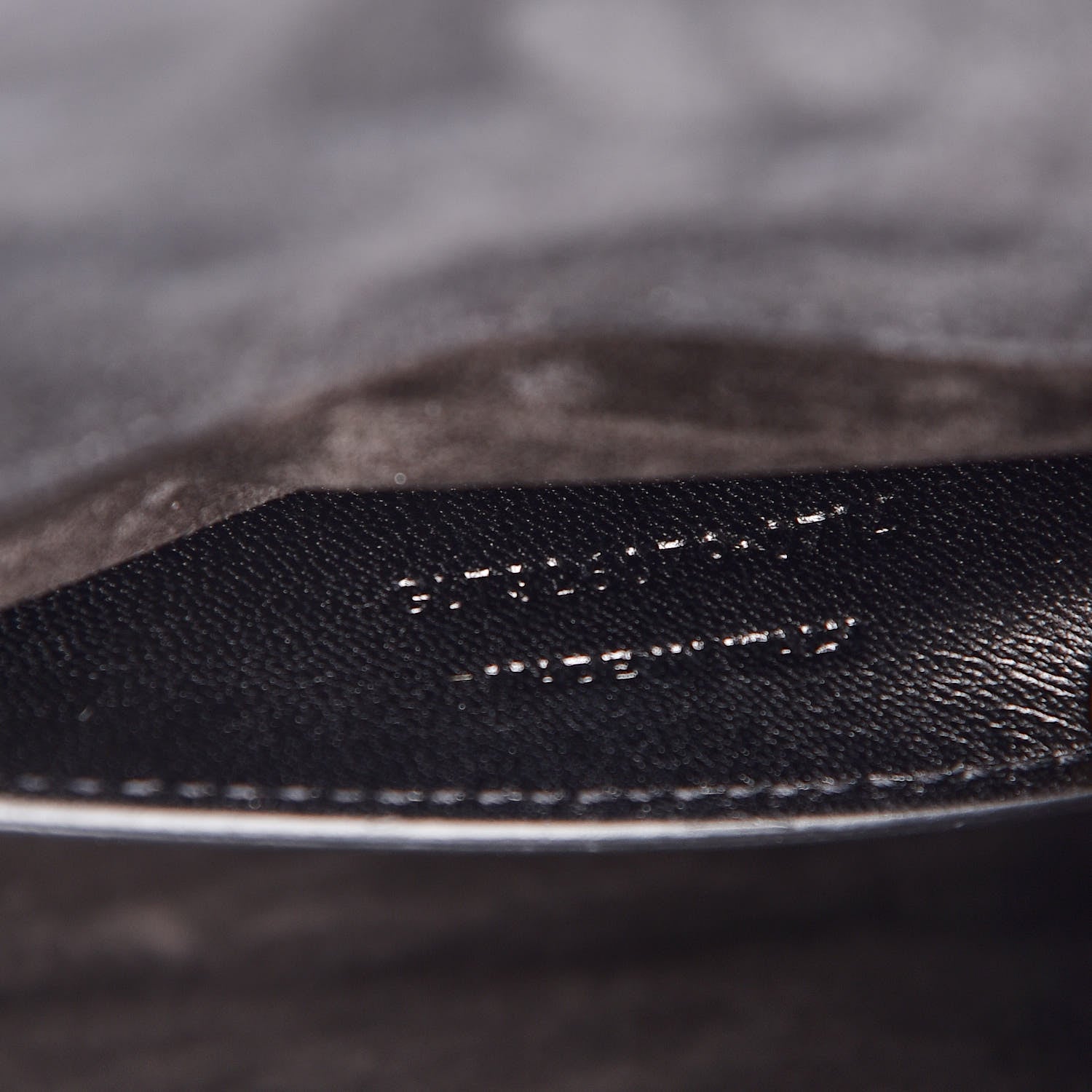 Saint Laurent Metallic Calfskin Monogram Cassandre Clutch Ciad 8 of 10