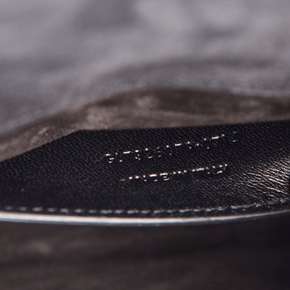 Saint Laurent Metallic Calfskin Monogram Cassandre Clutch Ciad 8 of 10