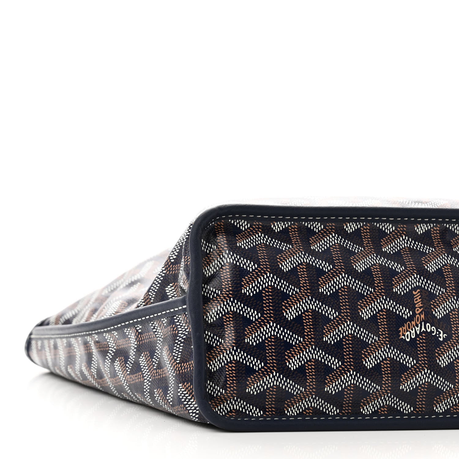Goyard Goyardine Reversible Mini Anjou Navy 16 of 19
