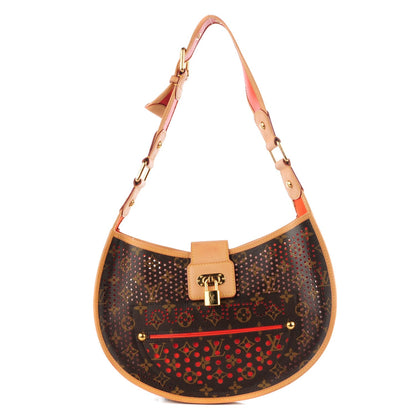 Louis Vuitton Monogram Perforated Demi-Lune Orange 1 of 7