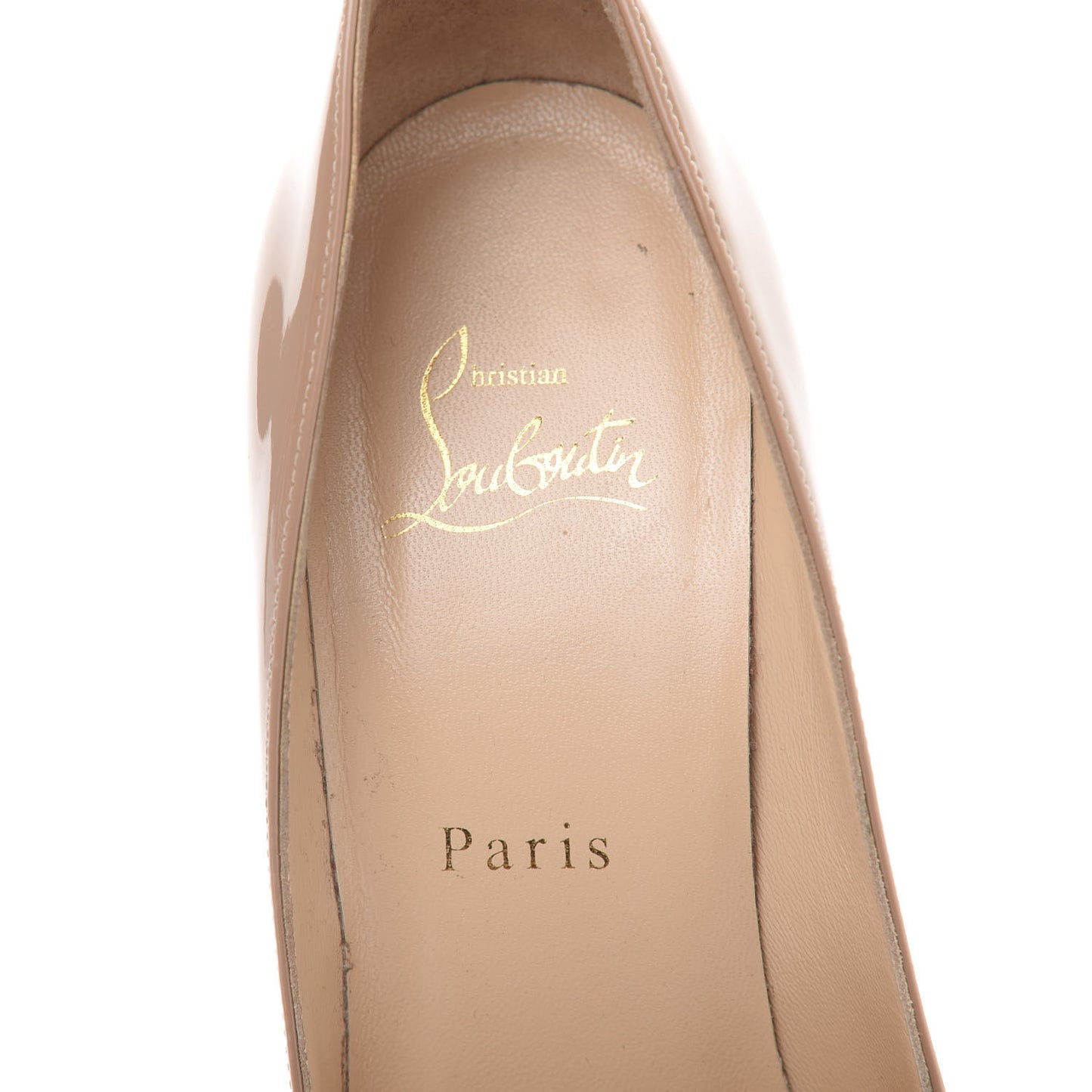 Patent Pigalle Follies 100 Pumps 37.5 Nude