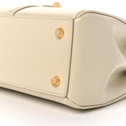 Celine Satinated Calfskin Small 16 Top Handle Bag Limestone 8 of 9