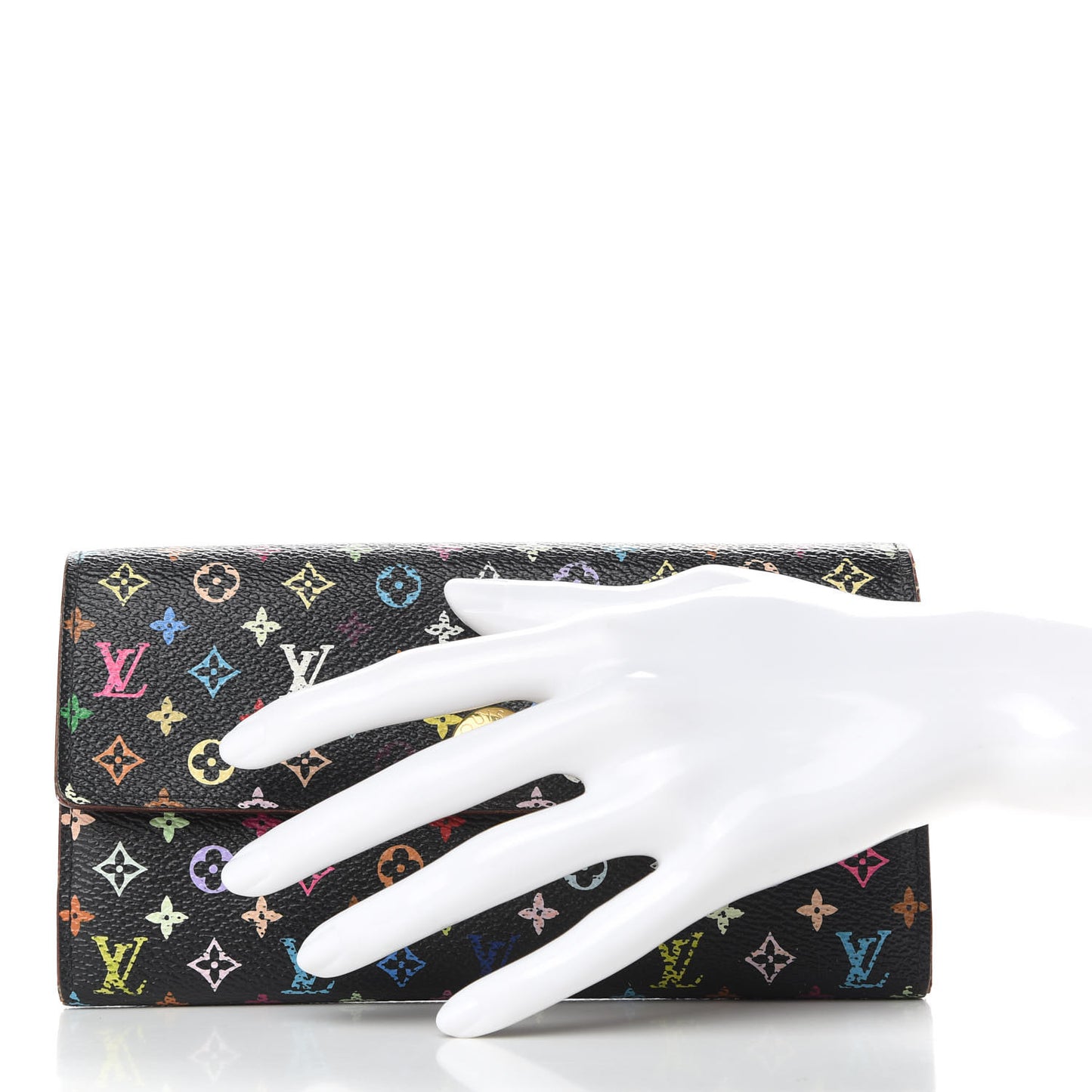 Monogram Multicolor Sarah Wallet Black Grenade