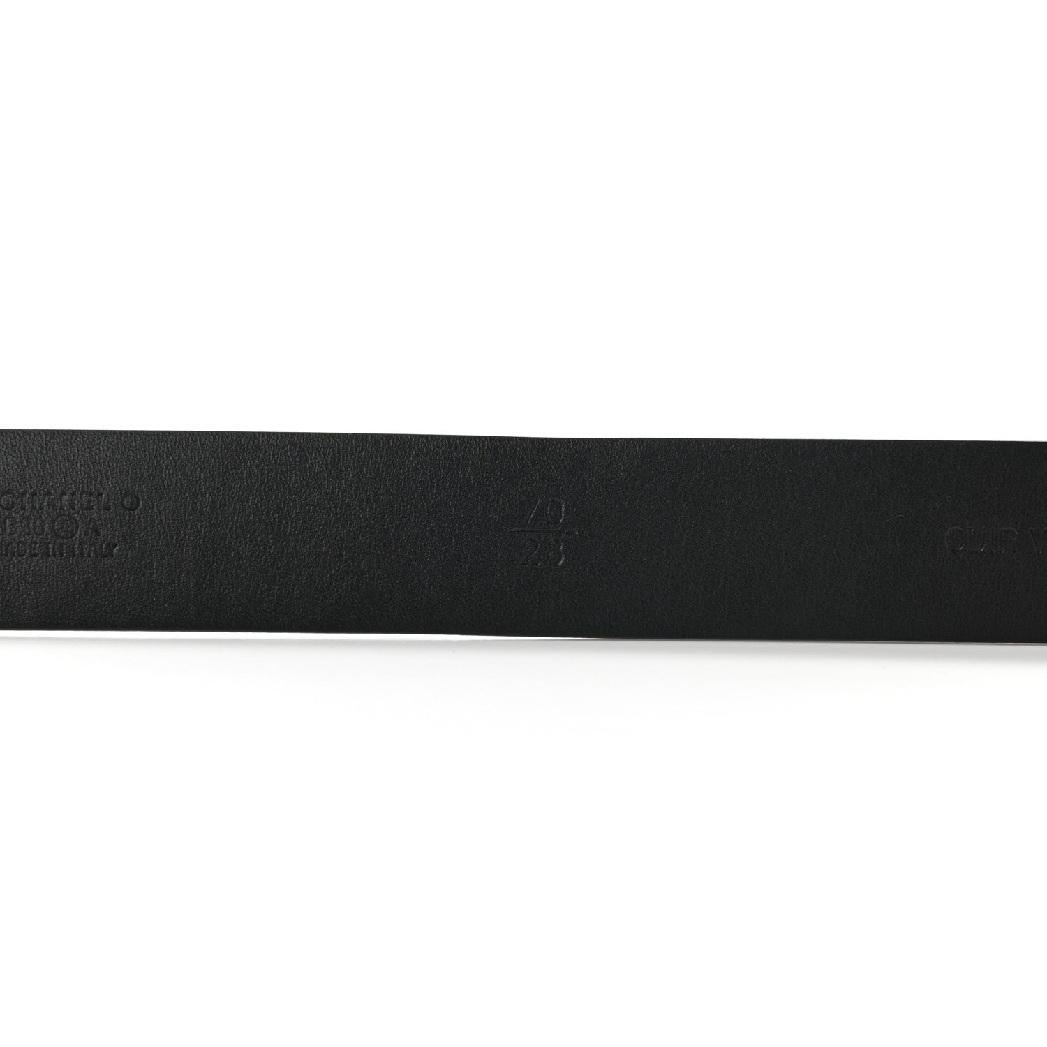 Chanel Calfskin Paris Button CC Belt 70 28 Black 6 of 8