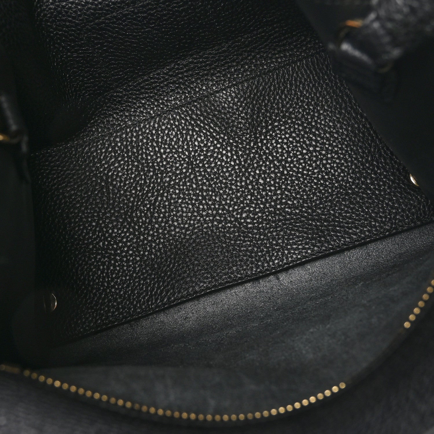 Salvatore Ferragamo Grained Calfskin Double Handle Small Amy Tote Black 5 of 9