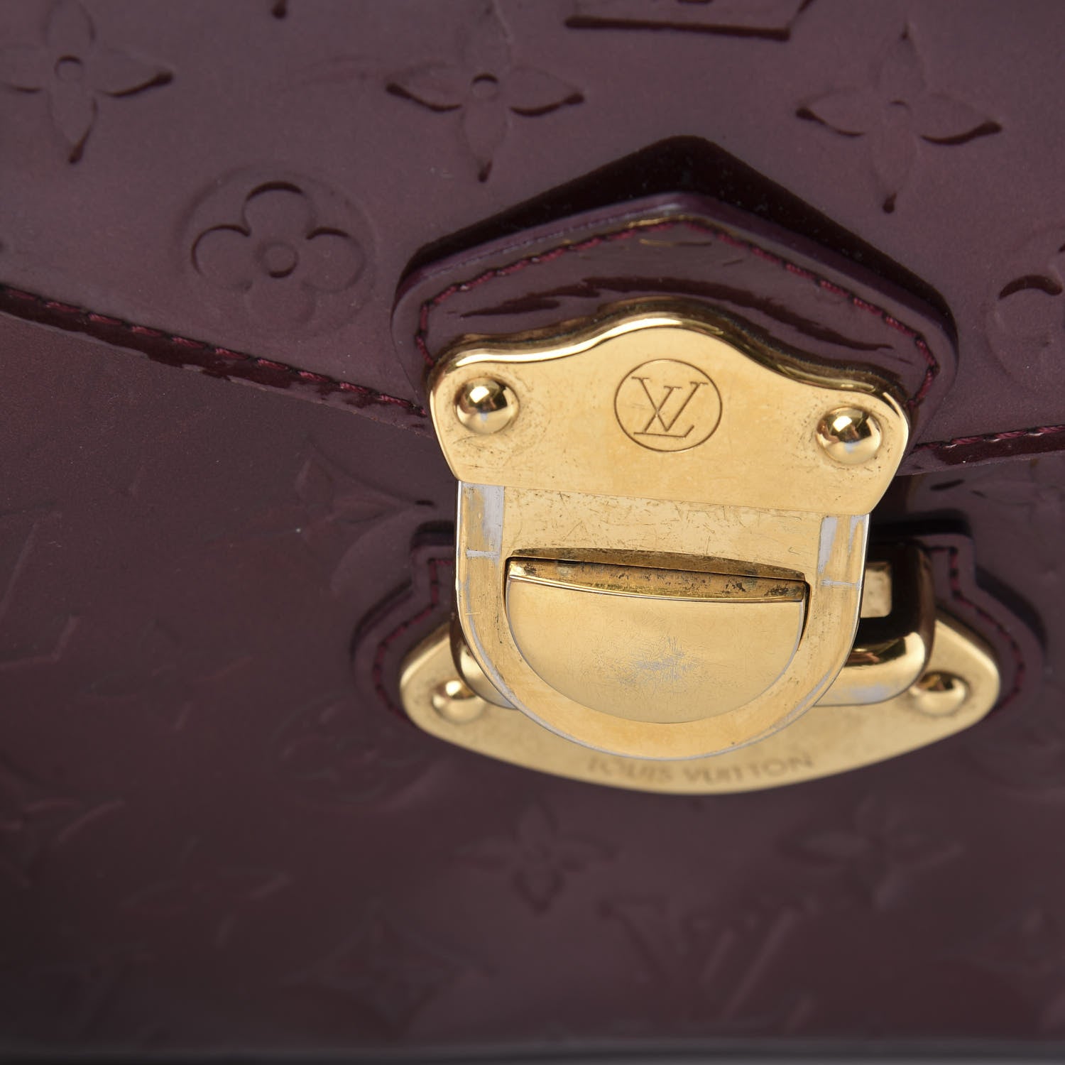 Louis Vuitton Vernis Romaine Rouge Fauviste 15 of 21