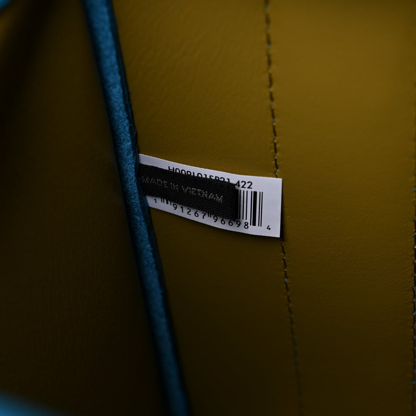 Grained Calfskin Small The Tote Bag Barrier Reef