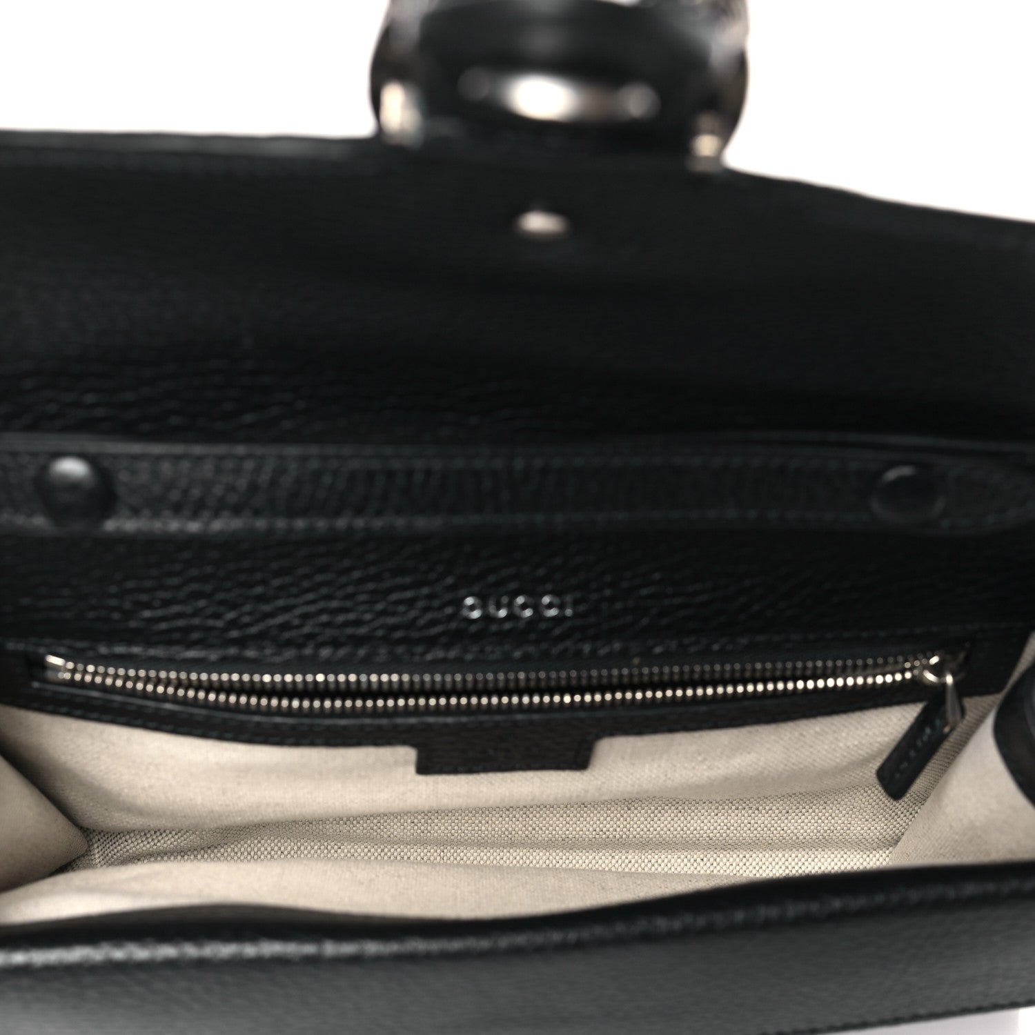 Gucci Dollar Calfskin Web Small Dionysus Crossbody Bag Black 5 of 9