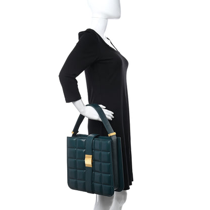Bottega Veneta Nappa Maxi Intrecciato Padded Marie Bag Mallard 2 of 9