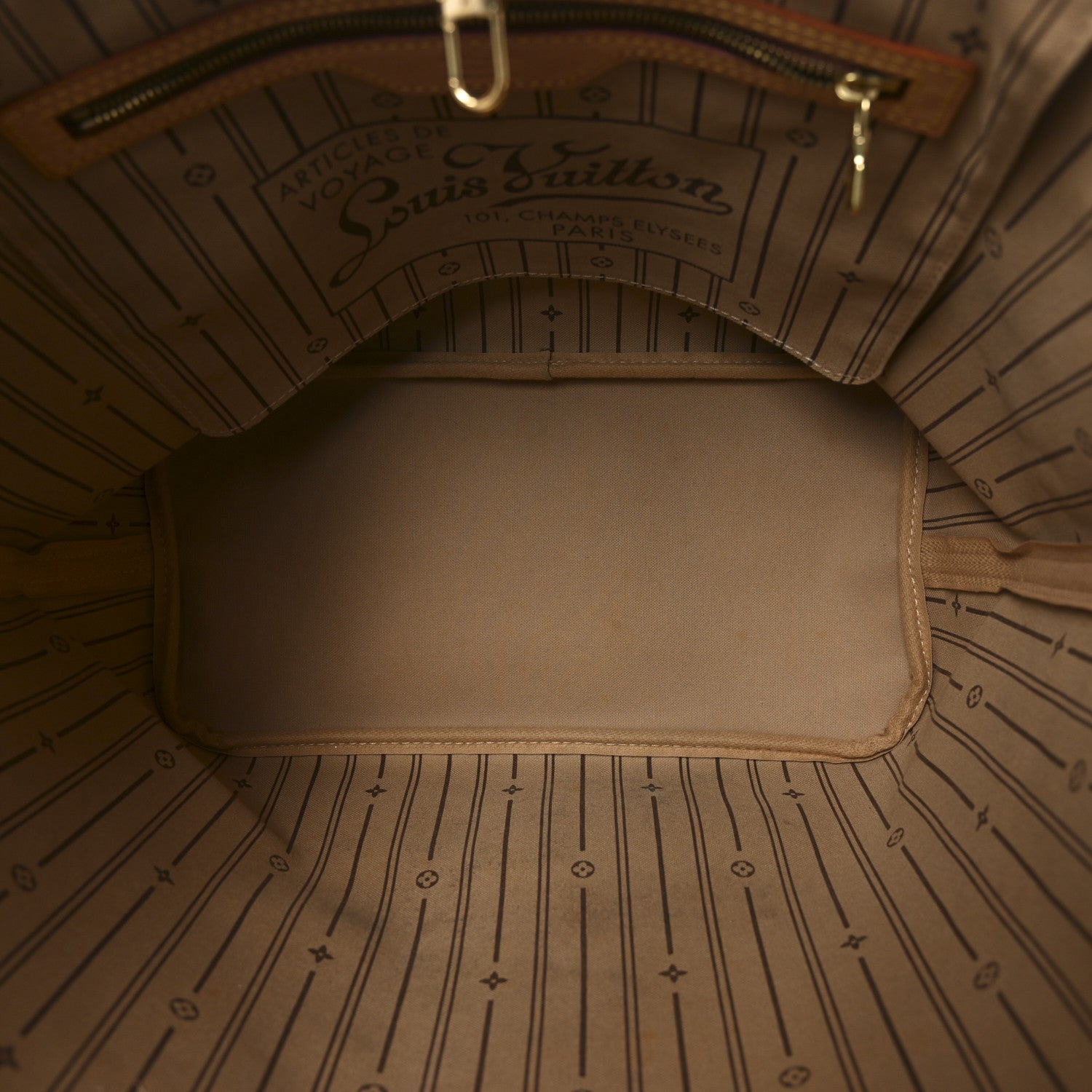 Louis Vuitton Monogram Neverfull MM 5 of 9