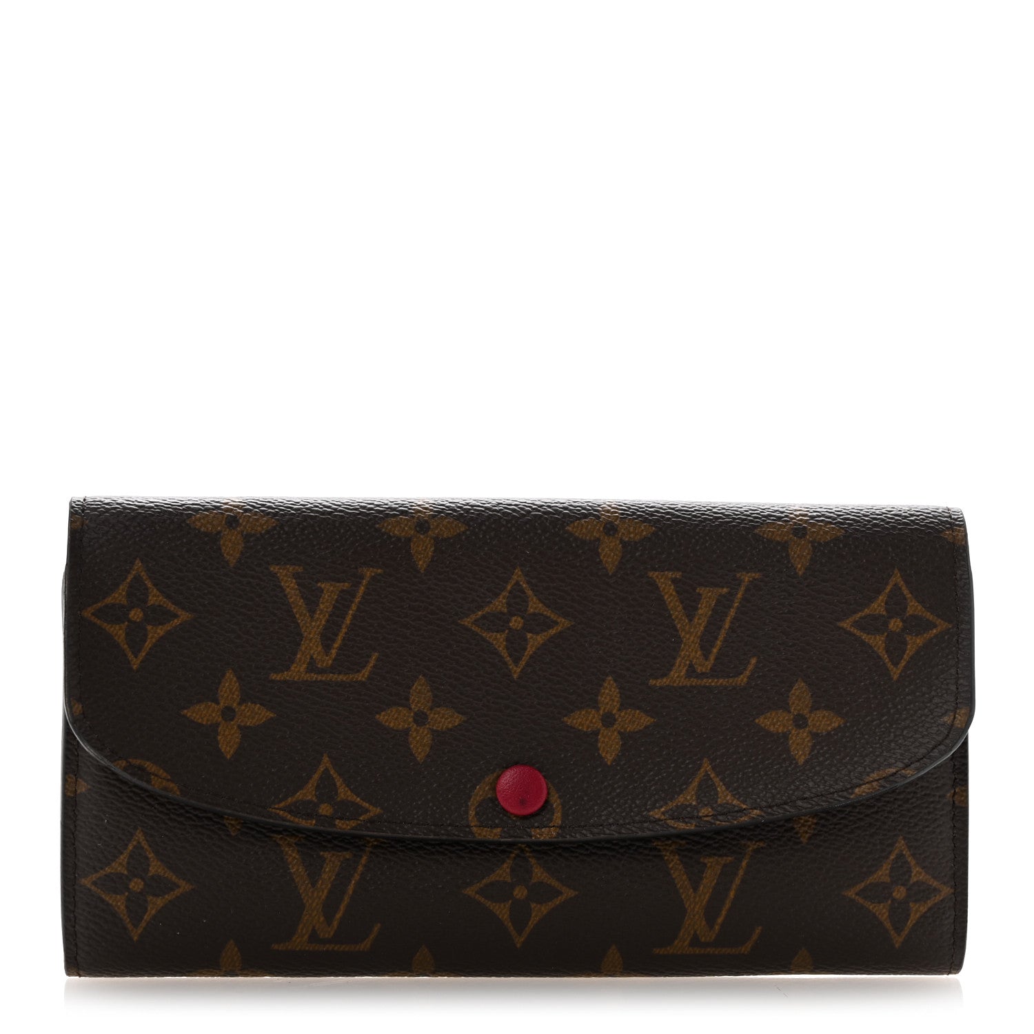Louis Vuitton Monogram Emilie Wallet Fuchsia 1 of 9
