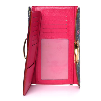 Louis Vuitton Monogram Multicolor Eugenie Wallet Black Grenade 5 of 12