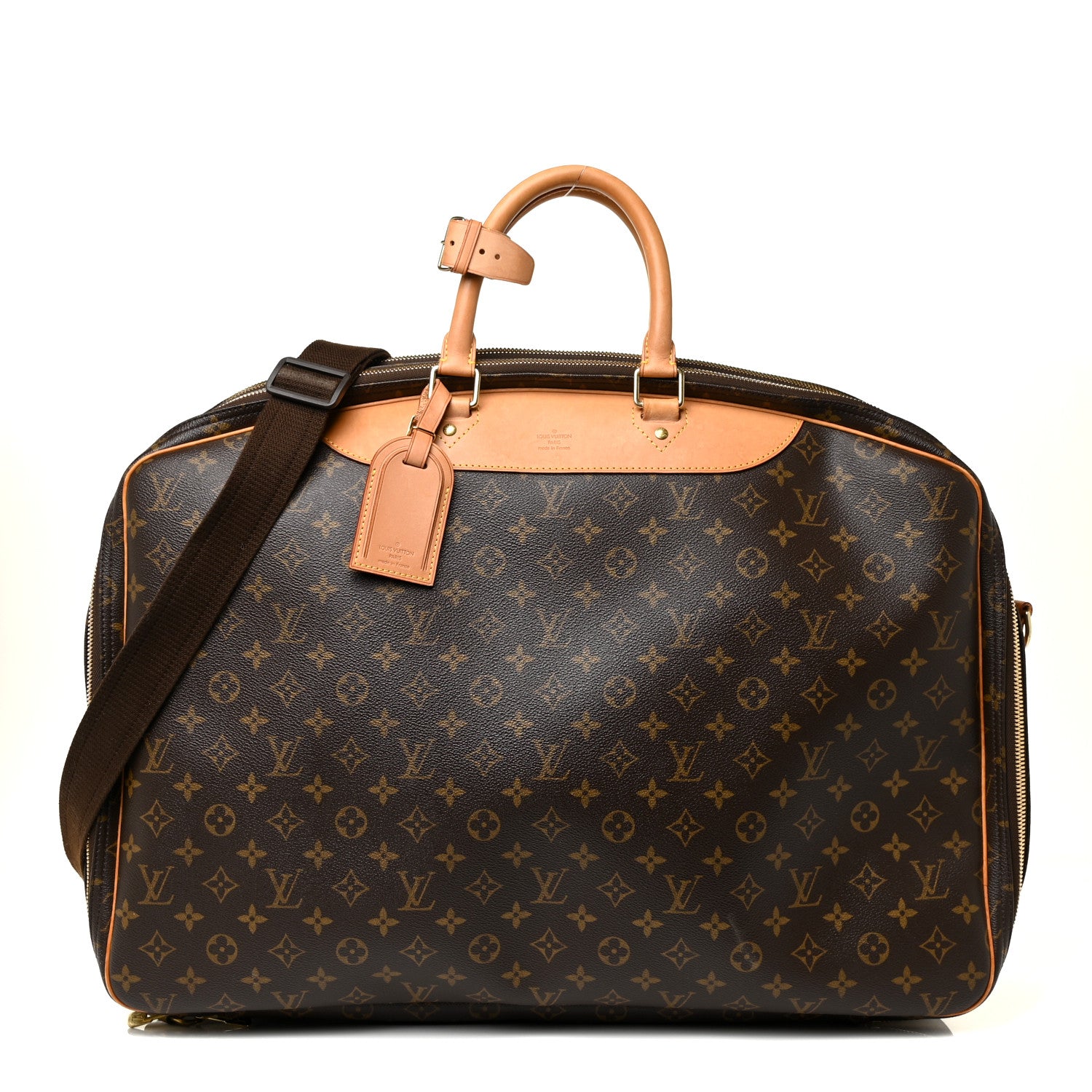 Louis Vuitton Monogram Alize 2 Compartment Luggage Travel Bag 1 of 30