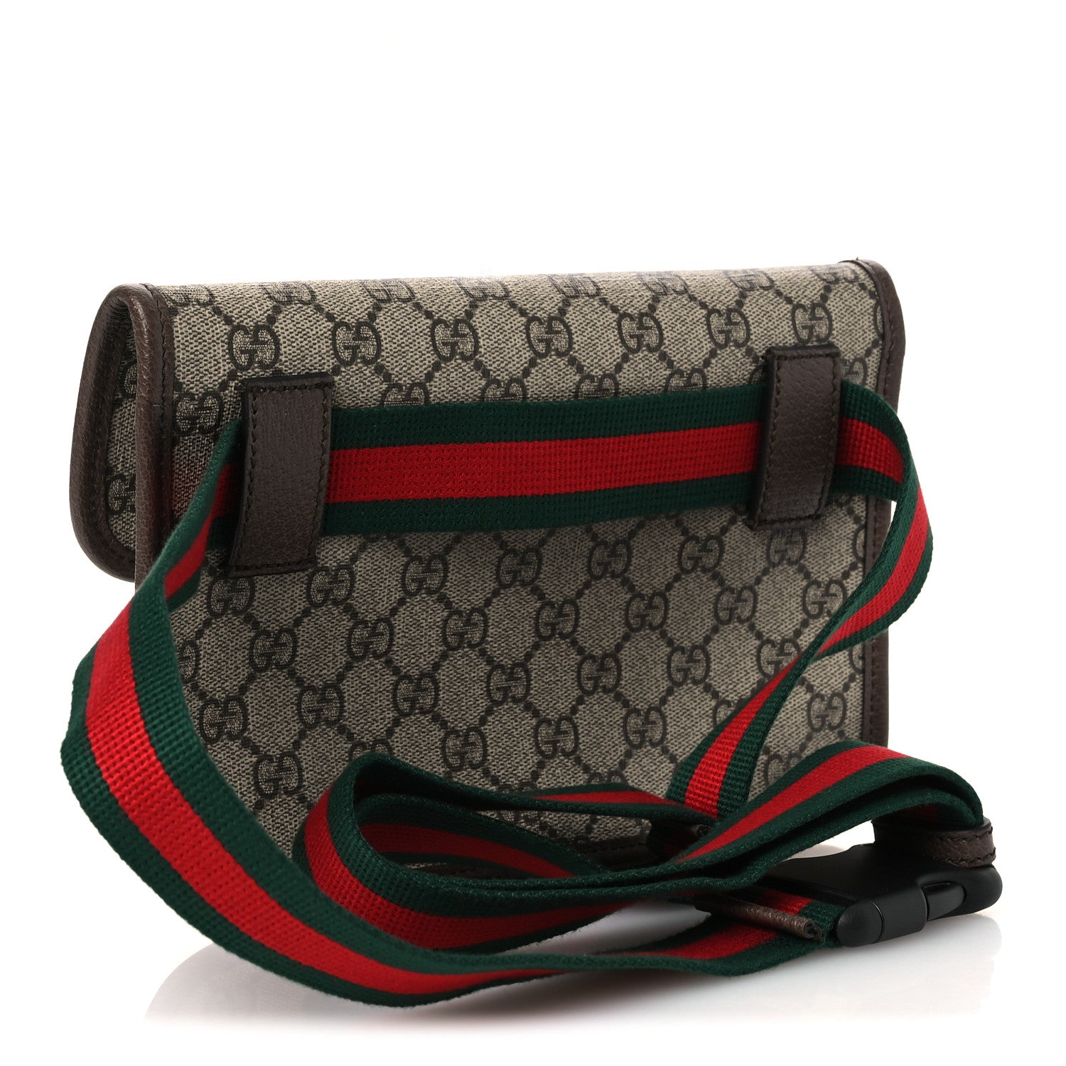 Gucci GG Supreme Monogram Neo Vintage Web Belt Bag Brown Brown 3 of 11