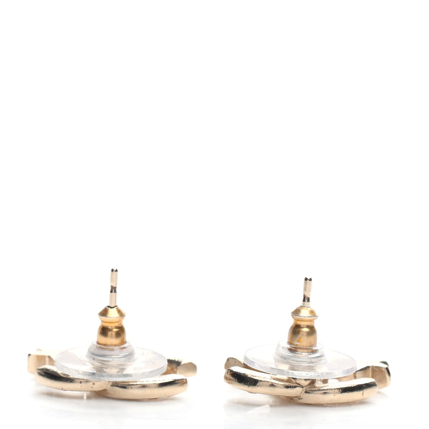 Crystal CC Starfall Earrings Gold