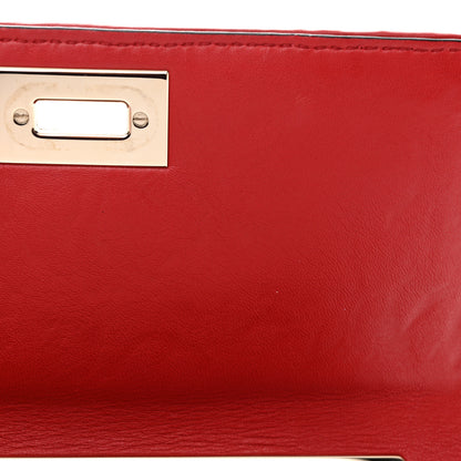 Valentino Garavani Nappa Lace Girello Flap Red 10 of 10