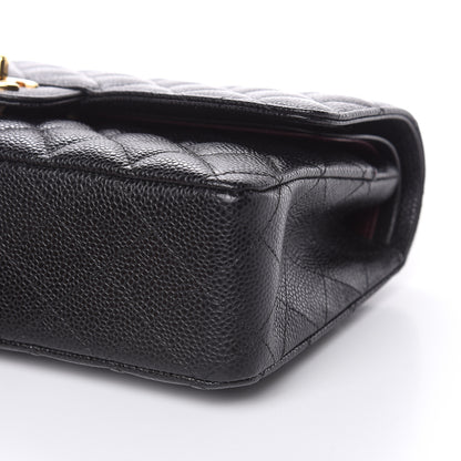 Chanel Caviar Quilted Medium Double Flap Black 9 of 12