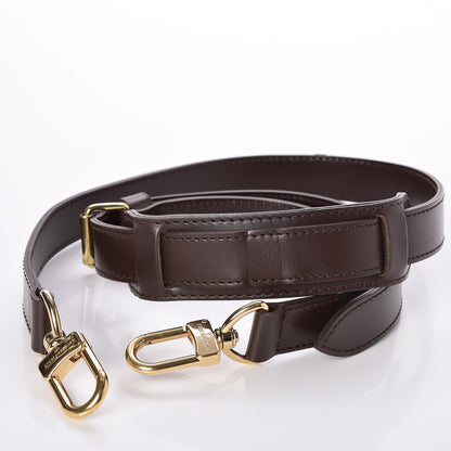 Louis Vuitton Calfskin 25mm Adjustable Shoulder Strap Brown 3 of 4