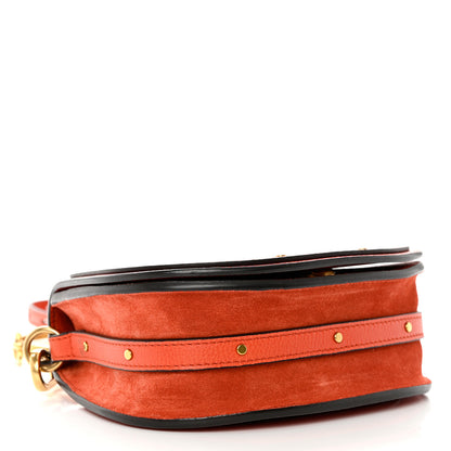 Chloe Calfskin Small Nile Bracelet Bag Earthy Red 4 of 9
