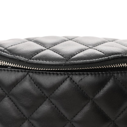 Chanel Calfskin Quilted Waist Belt Bag Black 15 of 15
