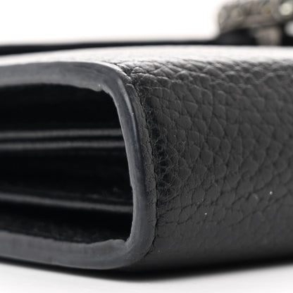 Gucci Calfskin Mini Dionysus Chain Wallet Black 11 of 13