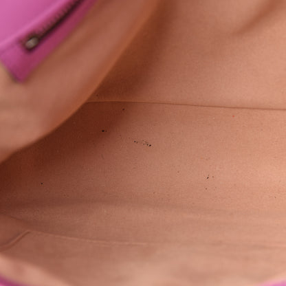 Gucci Calfskin Matelasse Medium GG Marmont Shoulder Bag Candy Mousse 8 of 11