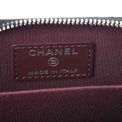 Chanel Caviar Quilted Zip Coin Purse Black 6 of 8