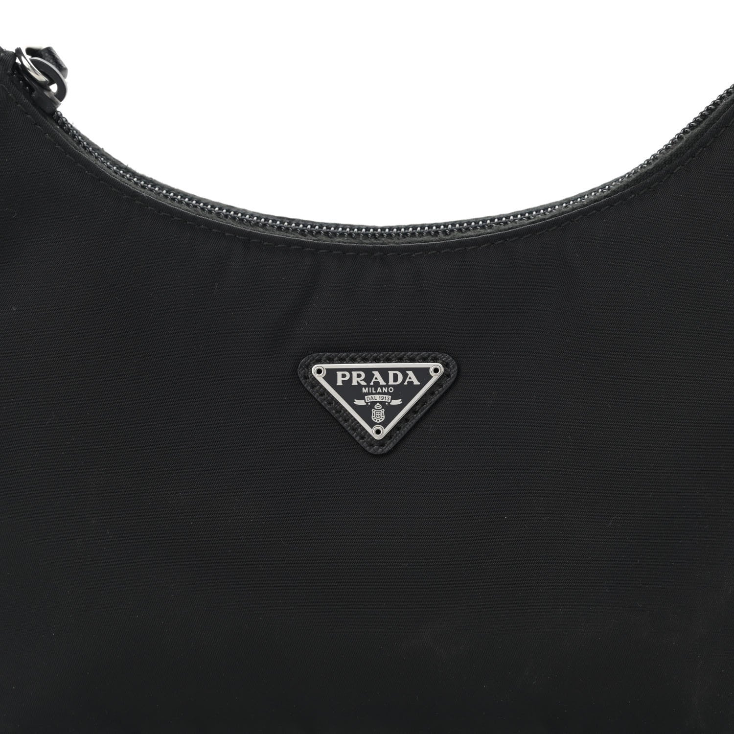 Prada Tessuto Nylon Mini Re-Edition 2000 Bag Black 9 of 11
