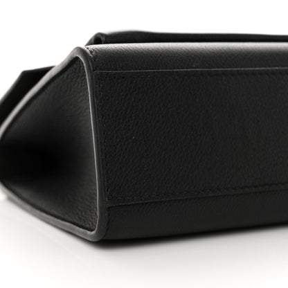 Louis Vuitton Soft Calfskin Mylockme Chain Bag BB Black 9 of 13