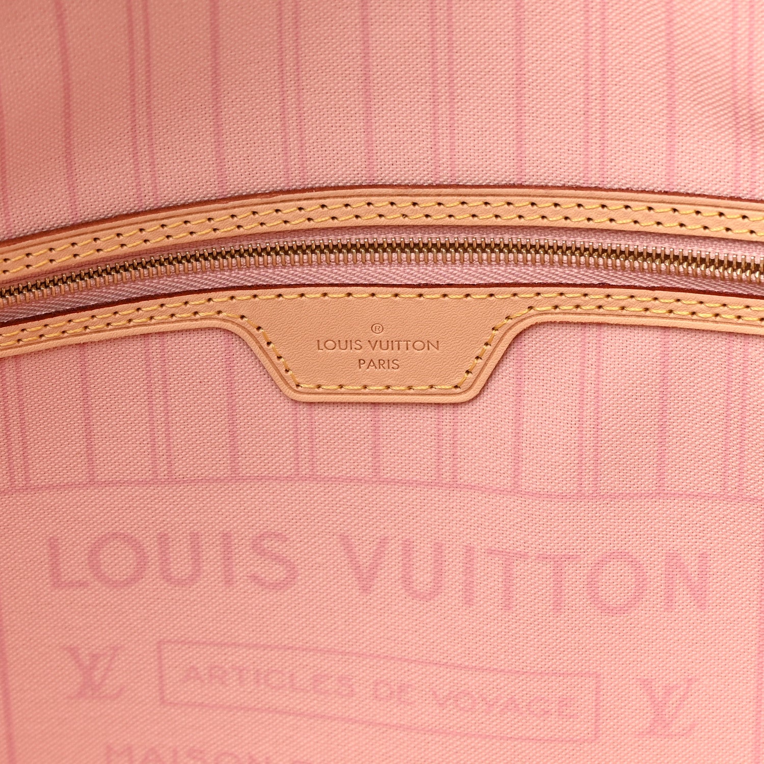 Louis Vuitton Damier Azur Neo Neverfull GM Rose Ballerine 7 of 13
