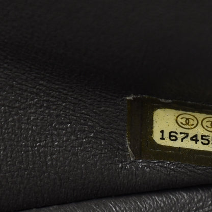 Chanel Caviar Quilted Maxi Double Flap Grey 12 of 14