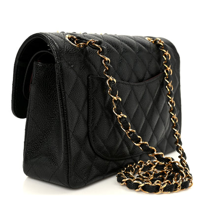 Chanel Caviar Quilted Small Double Flap Black 3 of 11