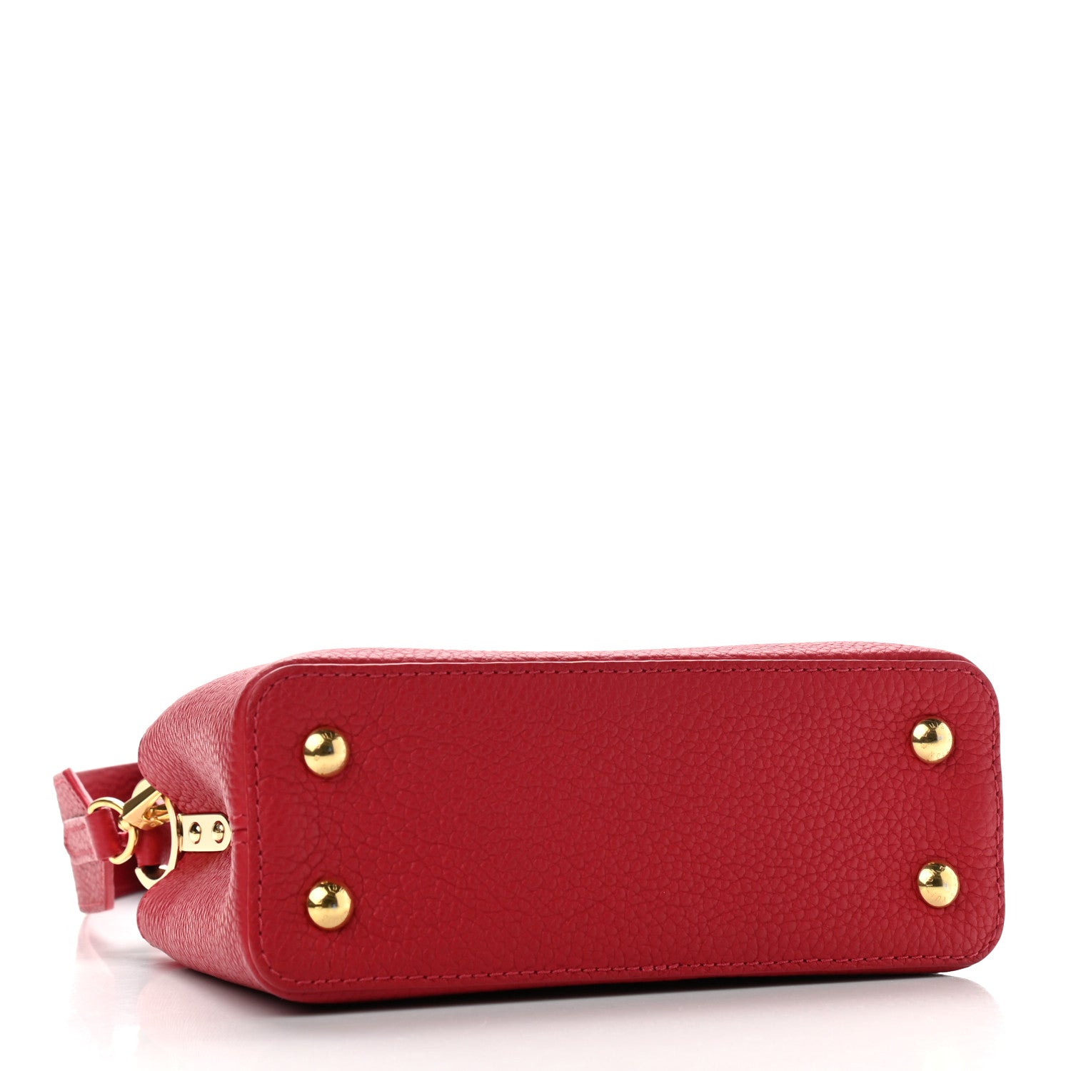 Louis Vuitton Taurillon Mini Capucines Scarlet 4 of 10