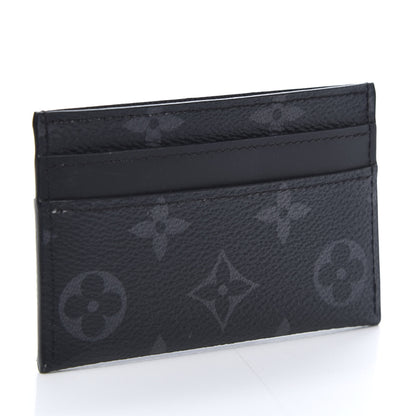 Louis Vuitton Monogram Eclipse Porte-Cartes Double Card Holder 3 of 8