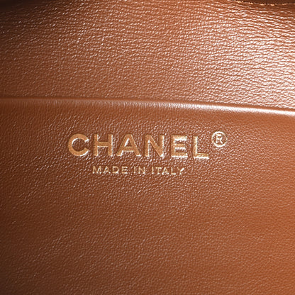 Chanel Suede Calfskin Small Souplissimo Maxi Flap Camel 6 of 11
