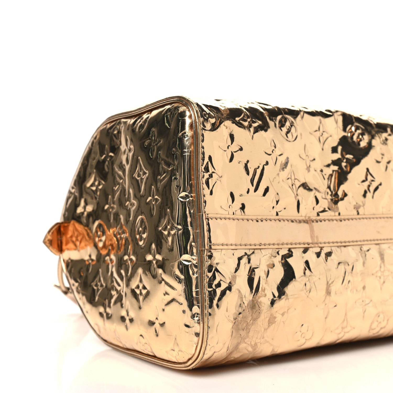 Louis Vuitton Monogram Miroir Speedy 30 Gold 10 of 11