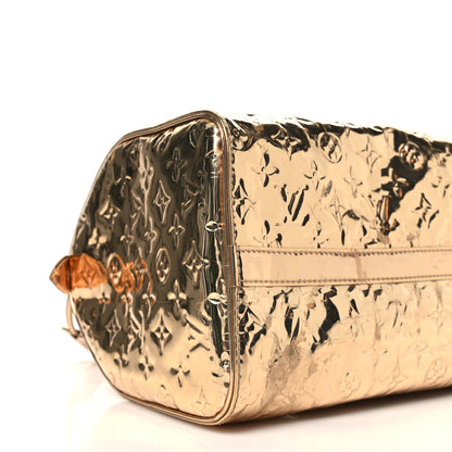 Louis Vuitton Monogram Miroir Speedy 30 Gold 10 of 11
