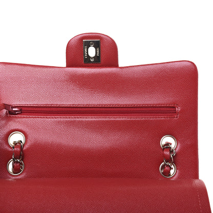 Chanel Caviar Quilted Small Double Flap Red 11 of 15