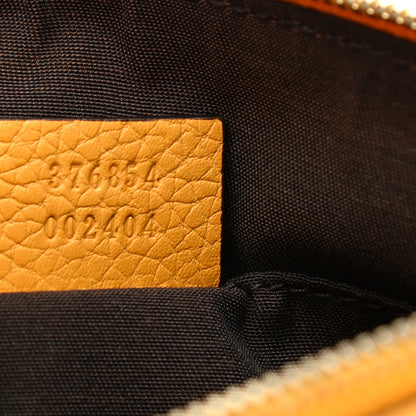 Gucci Calfskin Large Bamboo Clutch Yellow 7 of 7