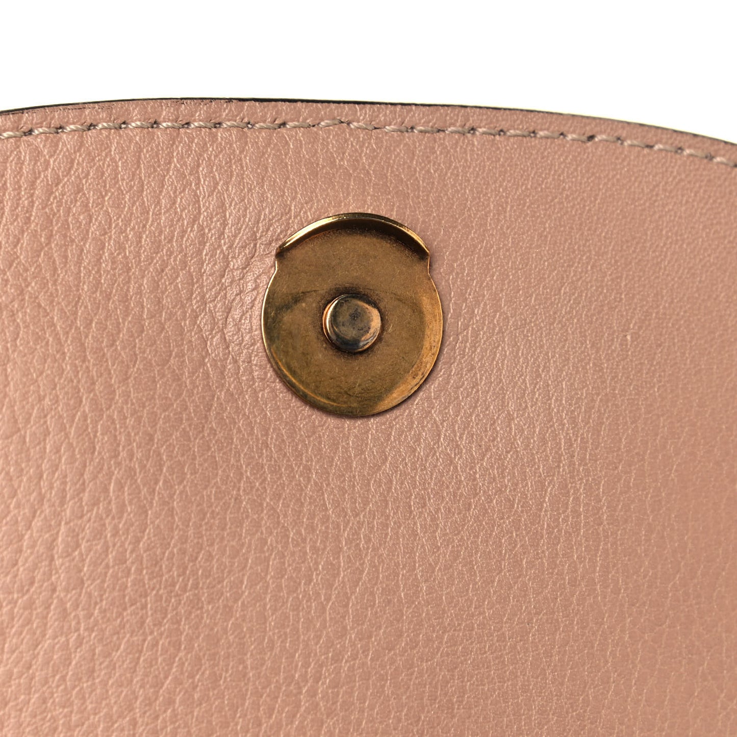 Calfskin Suede Small Nile Bracelet Bag Biscotti Beige