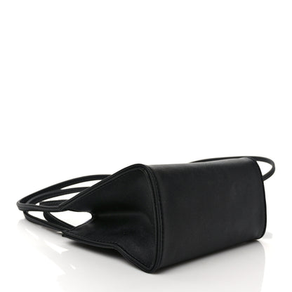 Telfar Vegan Leather Small Shopping Bag Black 4 of 9