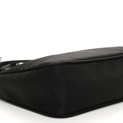 Prada Tessuto Nylon Mini Re-Edition 2000 Bag Black 10 of 12