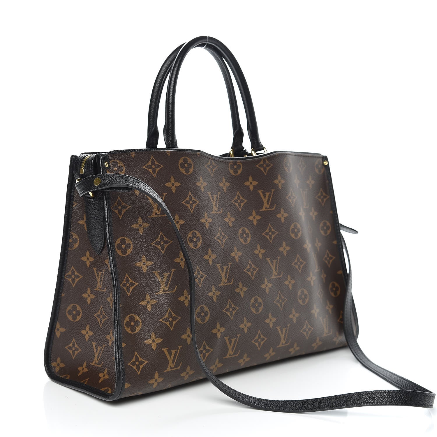 Louis Vuitton Monogram Popincourt MM Black 3 of 10
