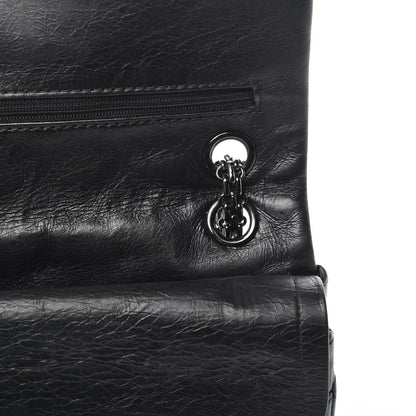 Chanel Aged Calfskin Quilted 2.55 Reissue 225 Flap So Black 13 of 13