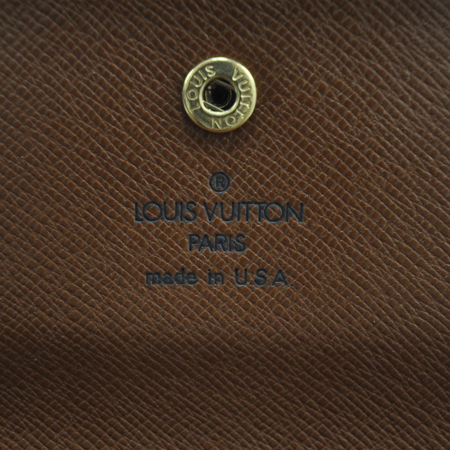 Louis Vuitton Monogram Checkbook Holder Wallet 7 of 8