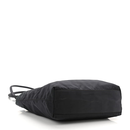 Prada Tessuto Nylon Shoulder Bag Black 4 of 9