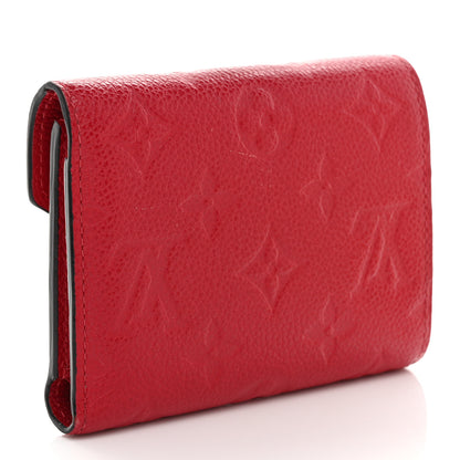 Louis Vuitton Empreinte Victorine Wallet Scarlet 3 of 8